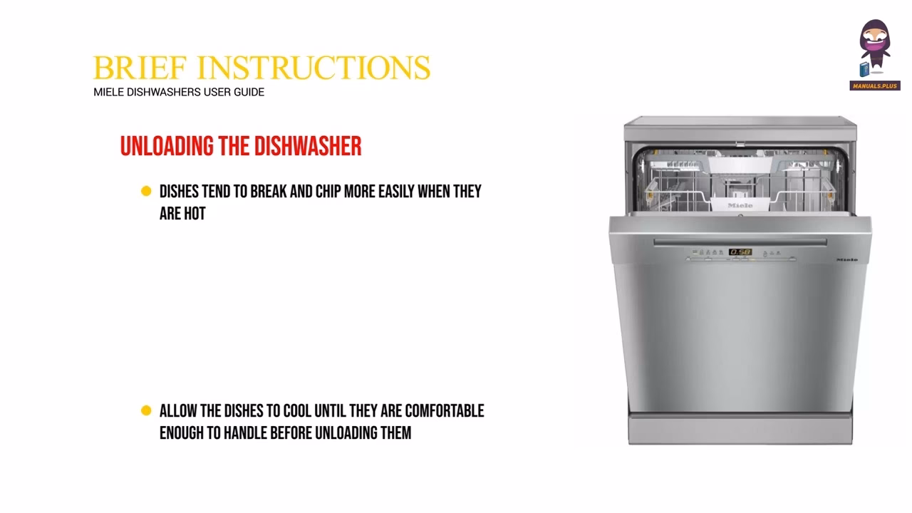 How do you clean a Miele dishwasher?