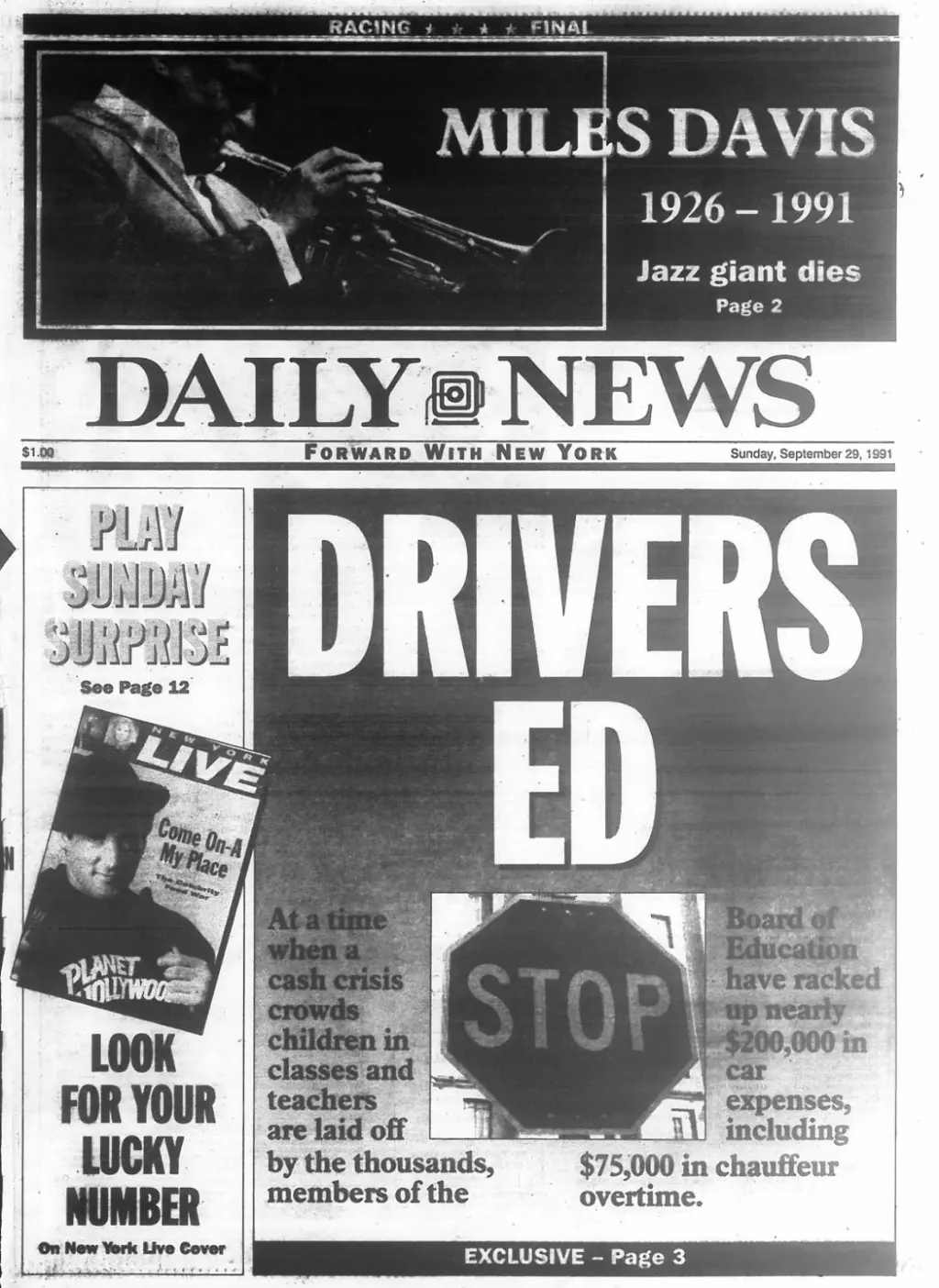 What happened to Miles Davis IV?