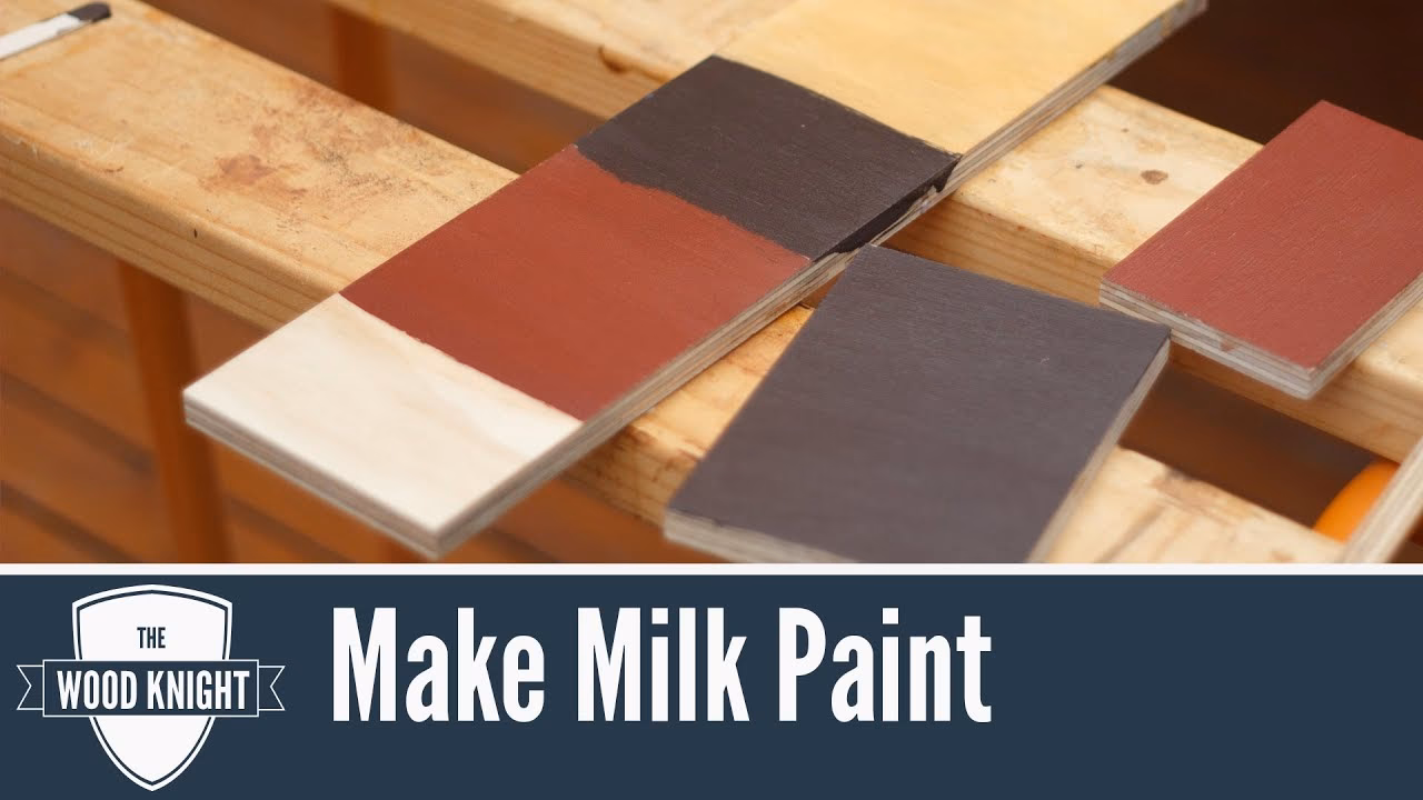 Can milk paint be used instead of oil-based paint?