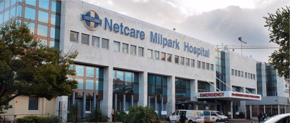 What is Netcare Milpark Hospital emergency department?