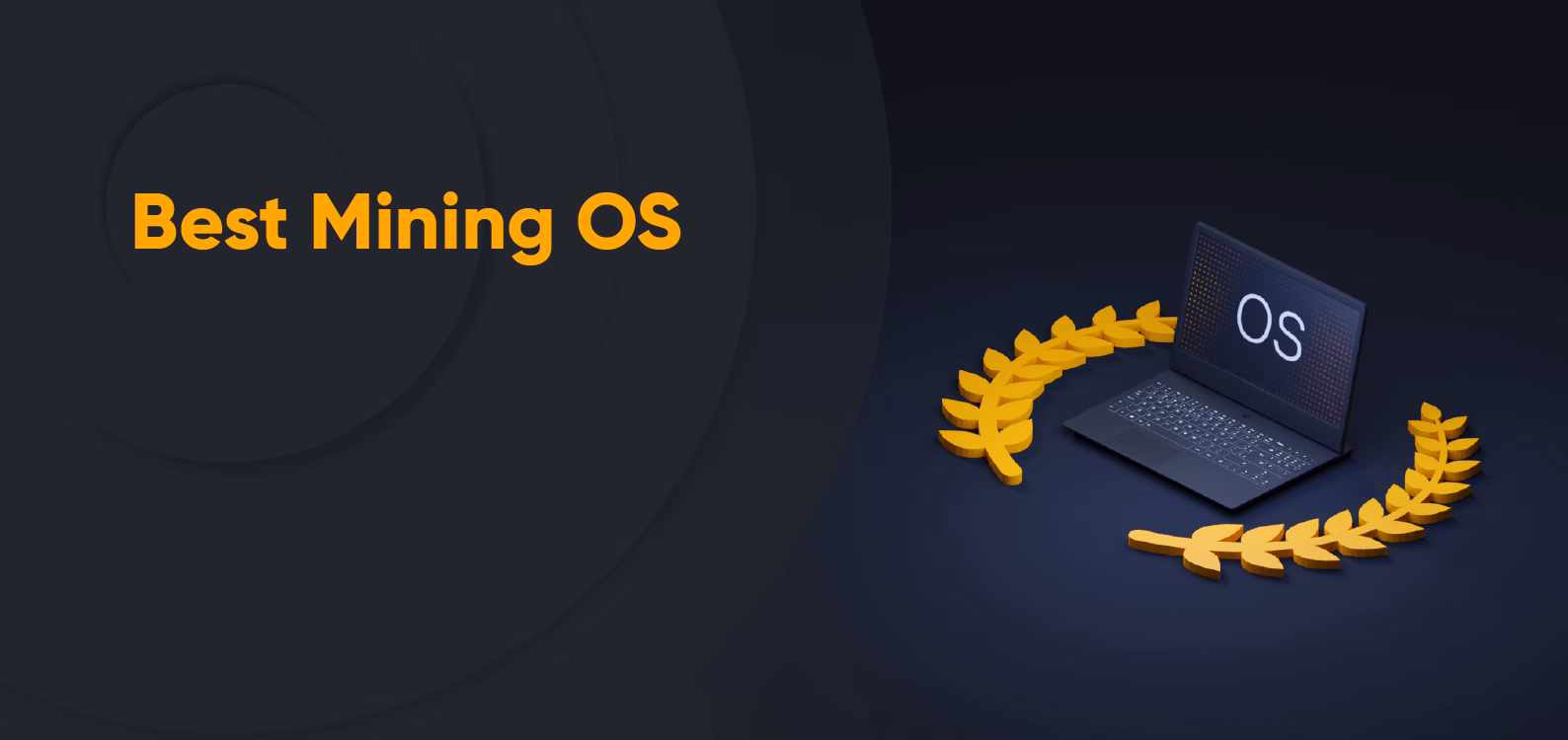 What is a dedicated mining operating system?