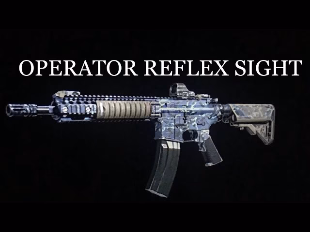 What are optics & attachments in Call of Duty Modern Warfare?