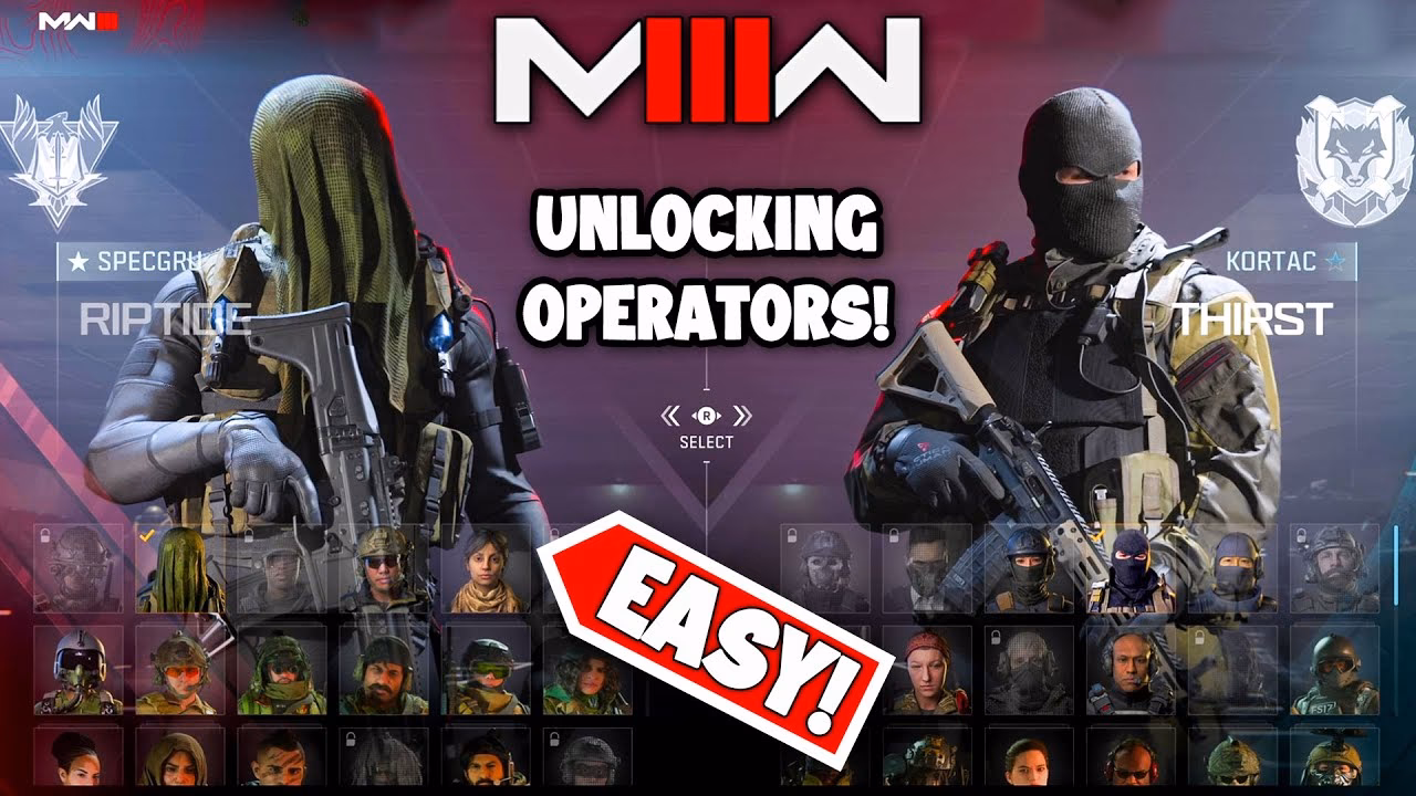 Is there a default operator in Call of Duty Modern Warfare?