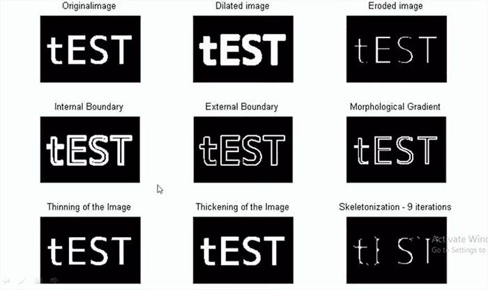 What are morphological operators?
