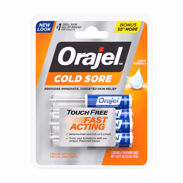 Which cold sore medications are available over the counter?