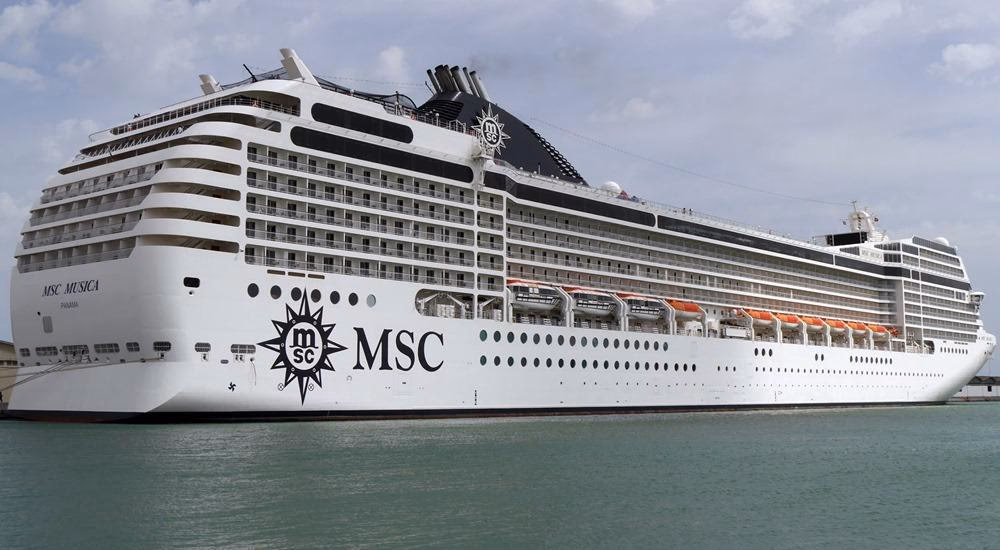 How many staterooms does MSC Musica have?