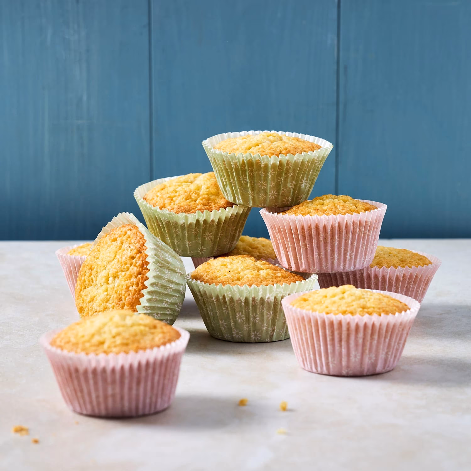 Kan du bage muffins uden glasur?