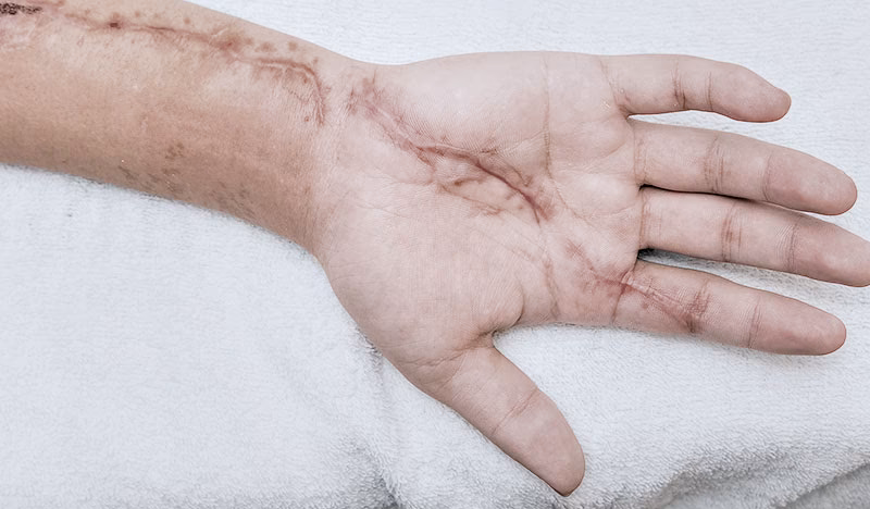 Wie lange hat man Schmerzen nach einer Narben op?