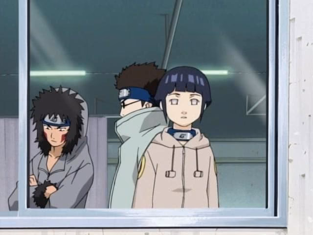 What episode did Hinata give Naruto flowers?