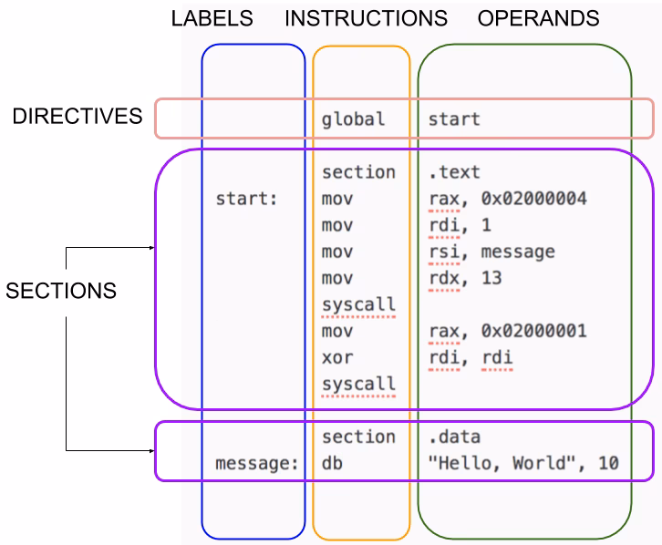 Does NASM have operation size not specified error?