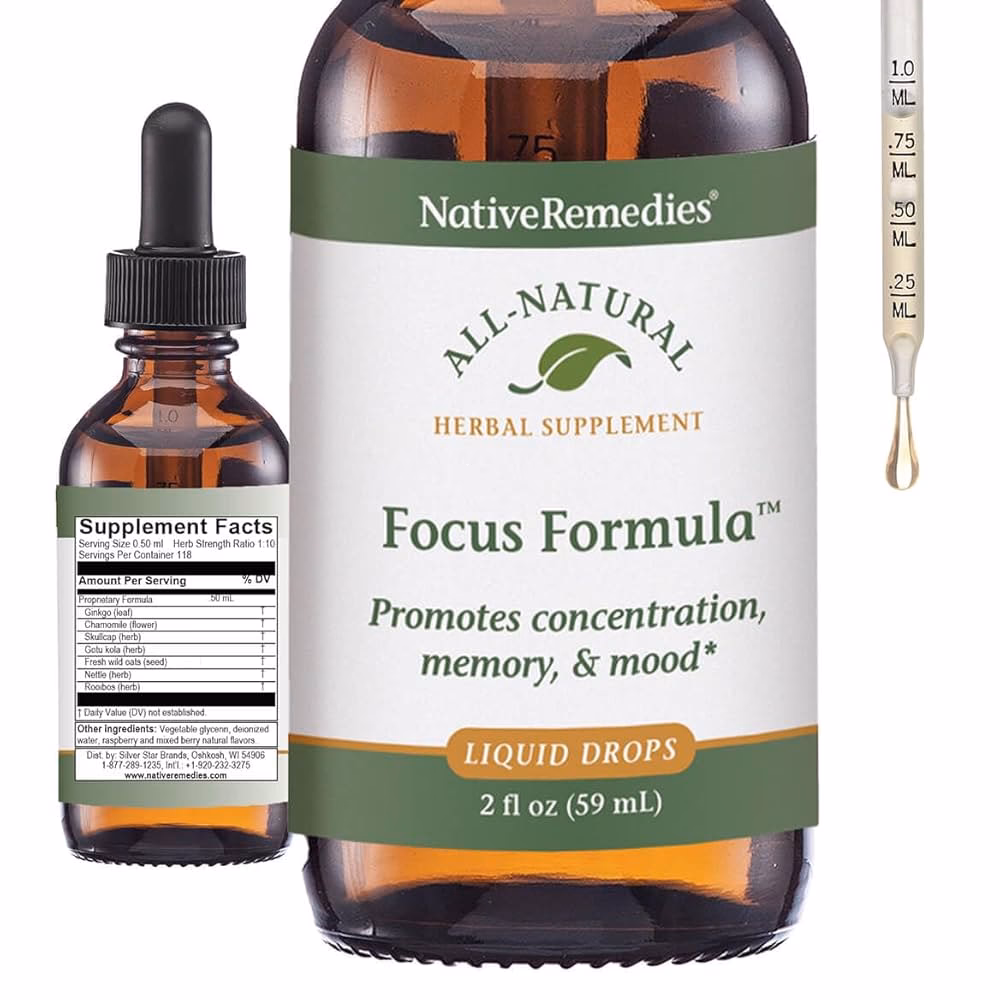 How can natural remedies help with mental clarity & concentration?