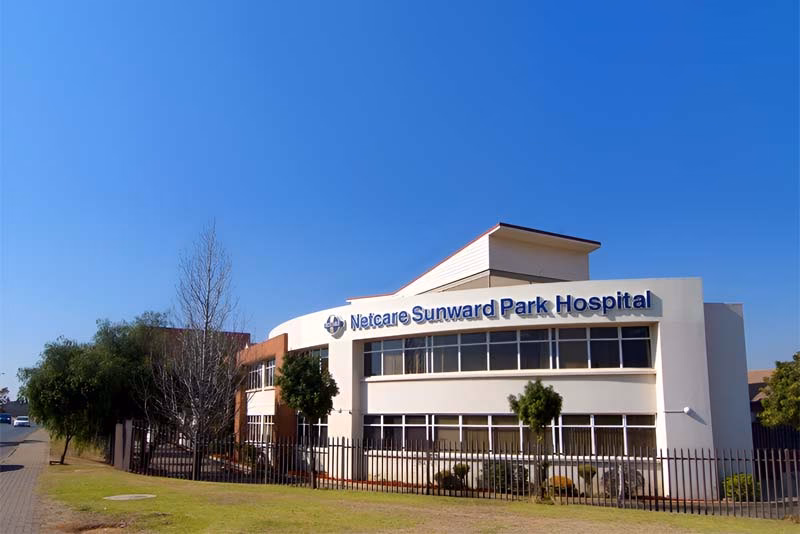 What is the address of a hospital in South Africa?