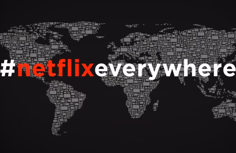 When did Netflix move to Europe?