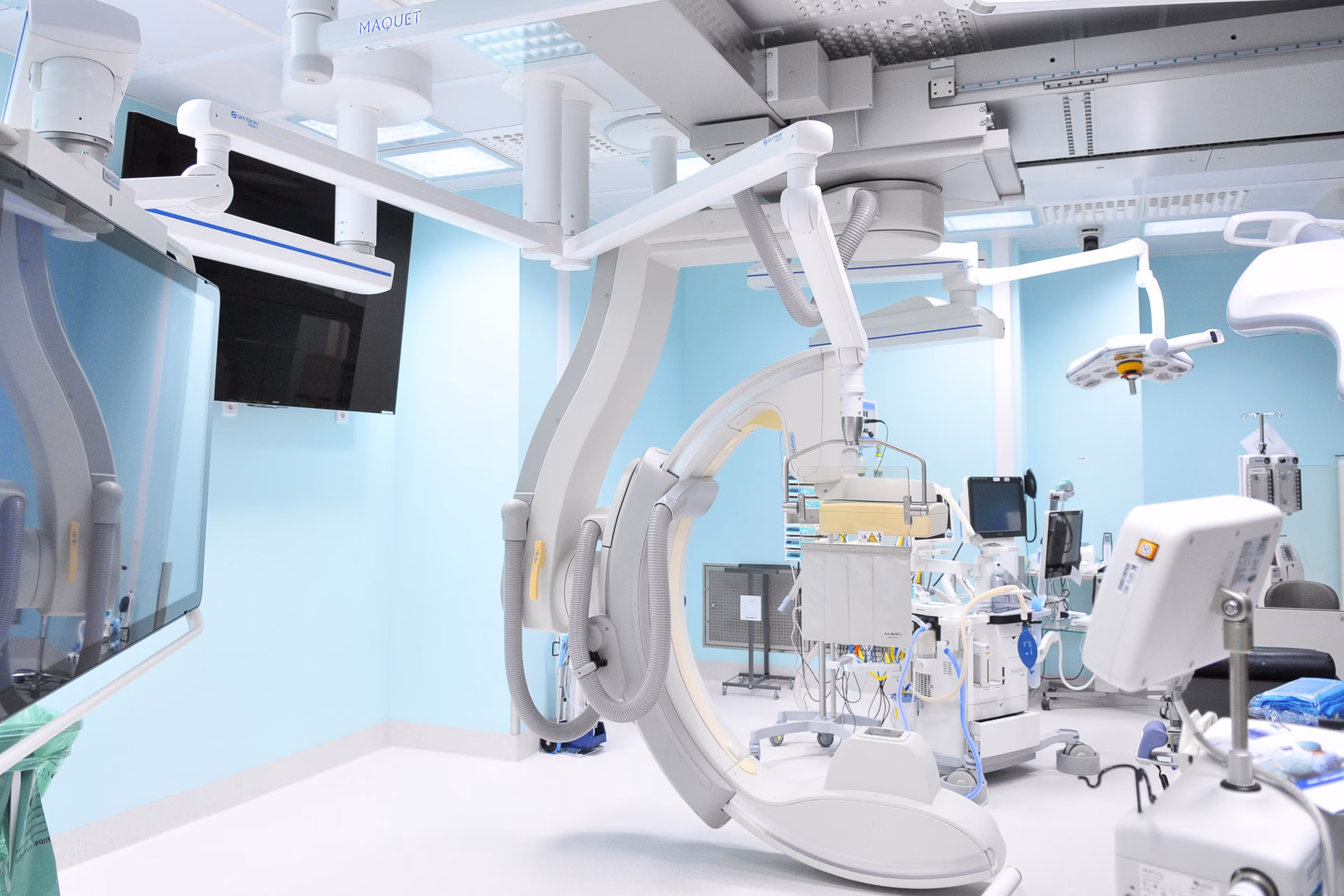 What is Karolinska University Hospital known for?