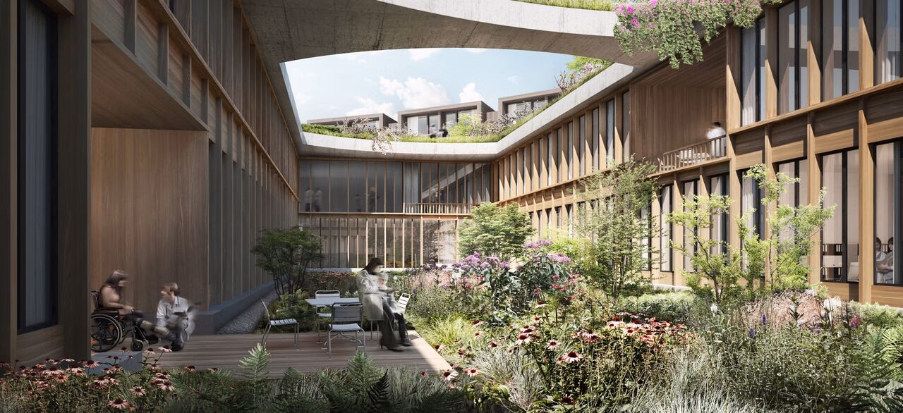 What is the new North Zealand hospital based on?