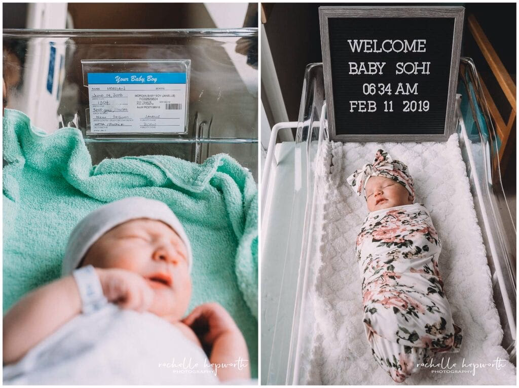 How to capture a newborn's first few days at home?