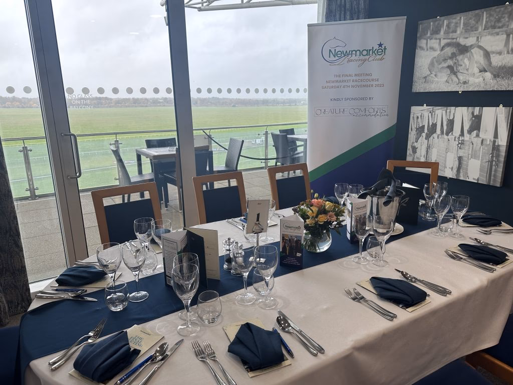 What is Newmarket racecourse hospitality?