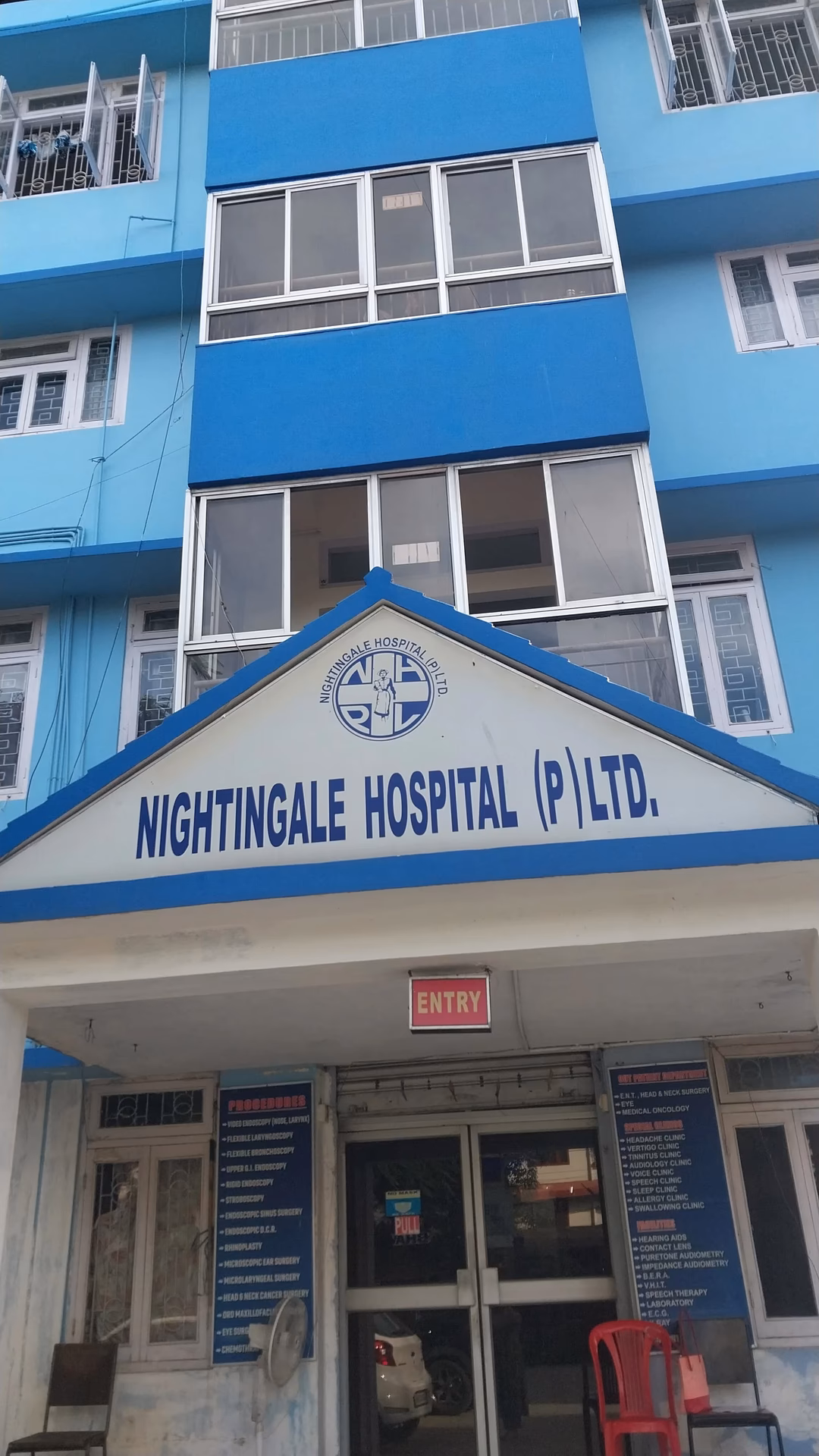 Where are the Nightingale hospitals located?