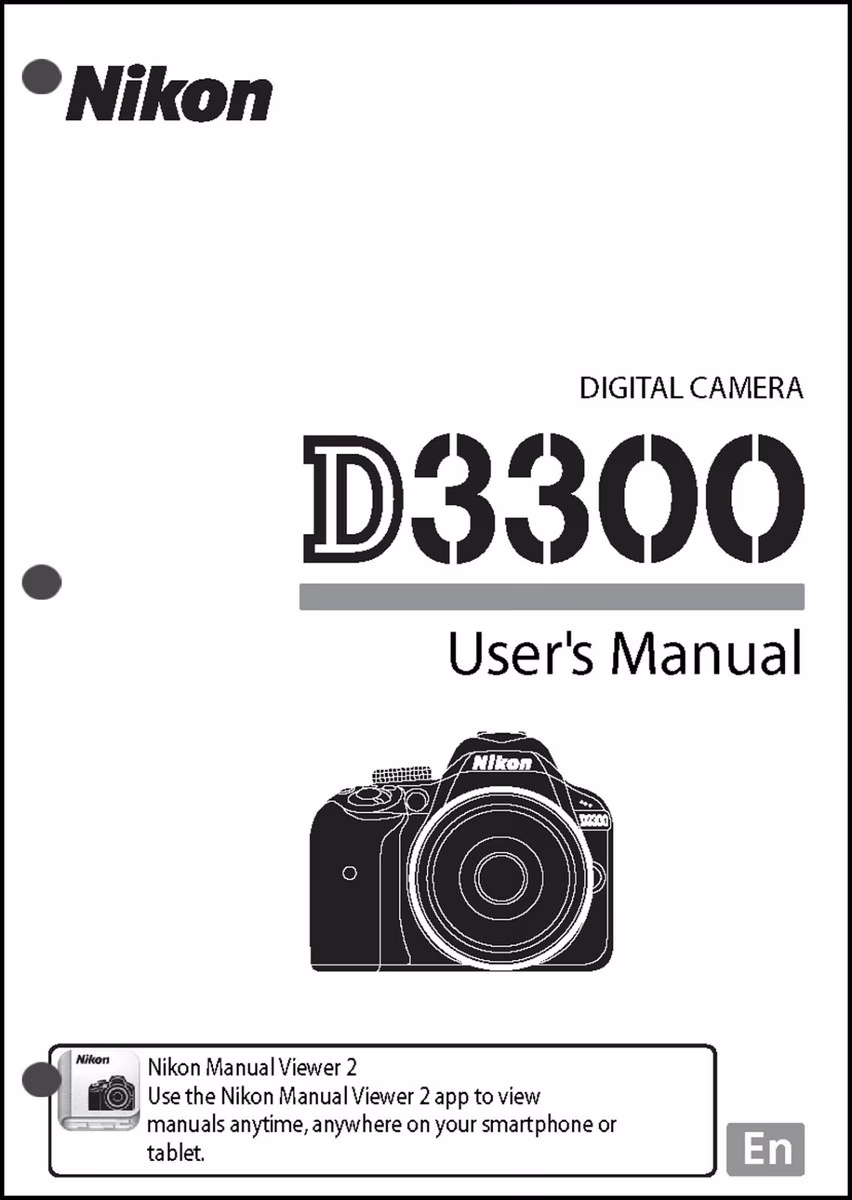 What lens does a Nikon D3300 use?