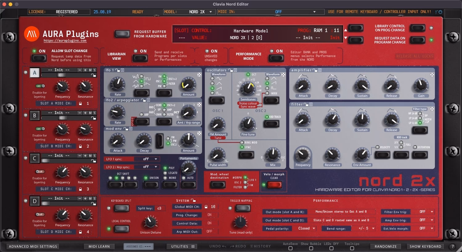 What is the difference between Nord Lead 2x & Nord Lead 2x?