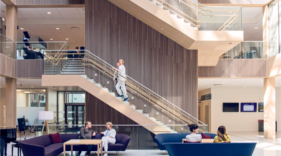 Who manages the hospital sector in Norway?