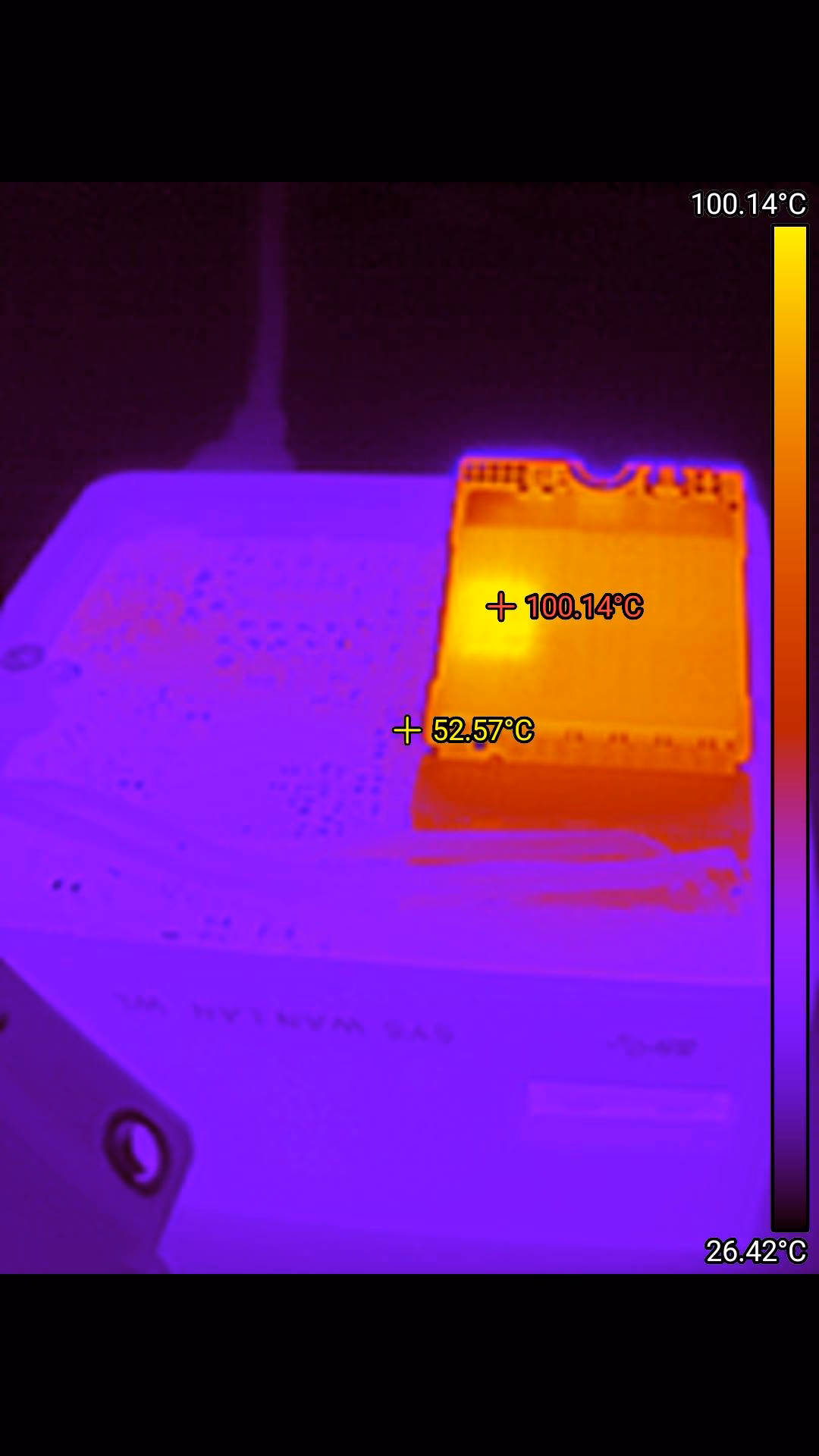What temperature should a NVMe idle at?