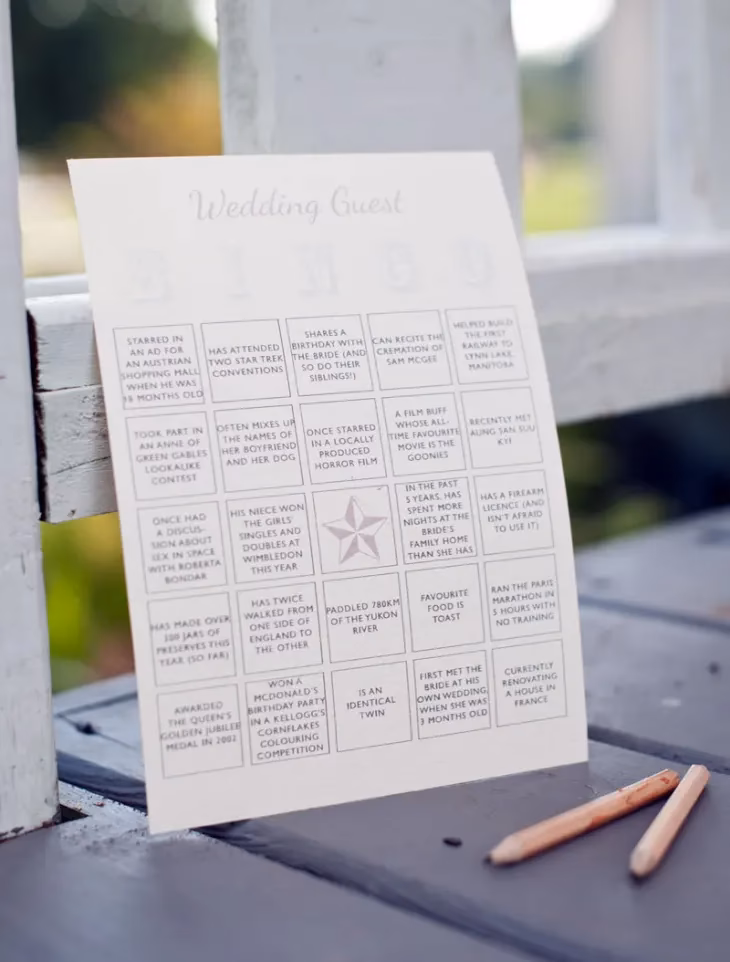 What are the Best Interactive Wedding icebreaker games?