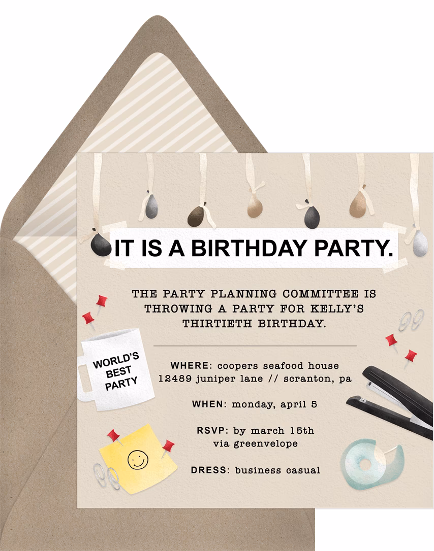 Where can I find free office invitation templates online?