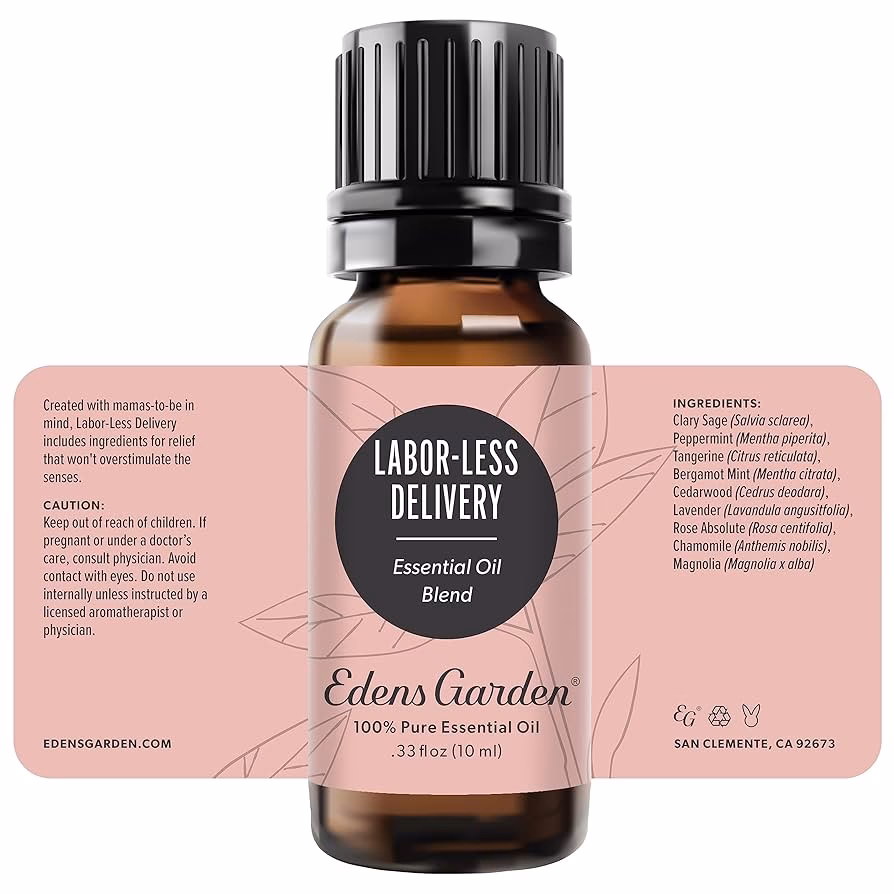 Can essential oils promote labor contractions?