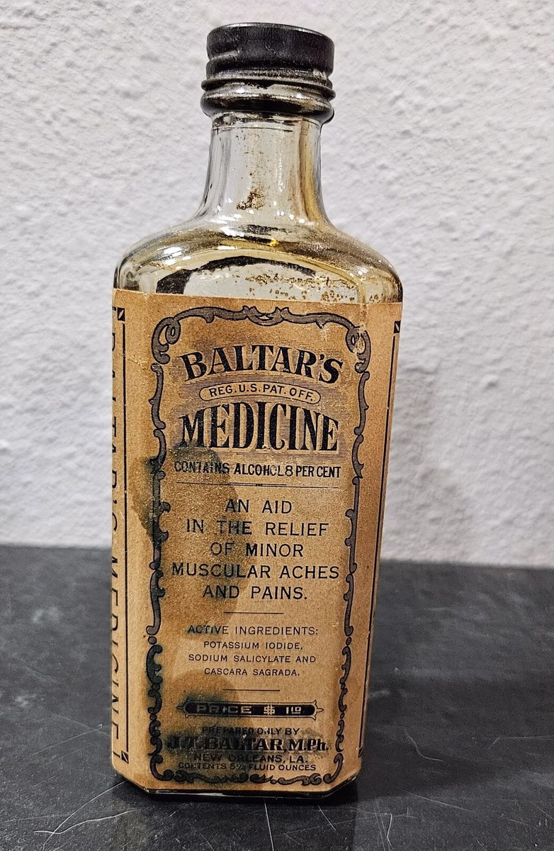 What do old medicine bottles look like?