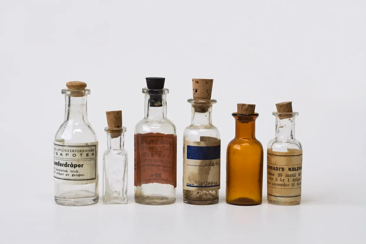 How old is an antique medicine bottle?