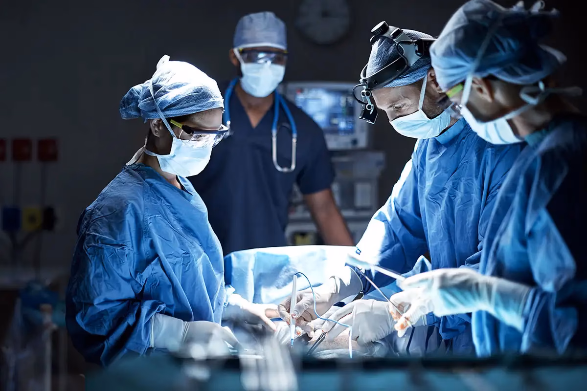 What does it mean to operate on something?