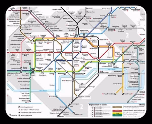 How many tube lines are there in London?