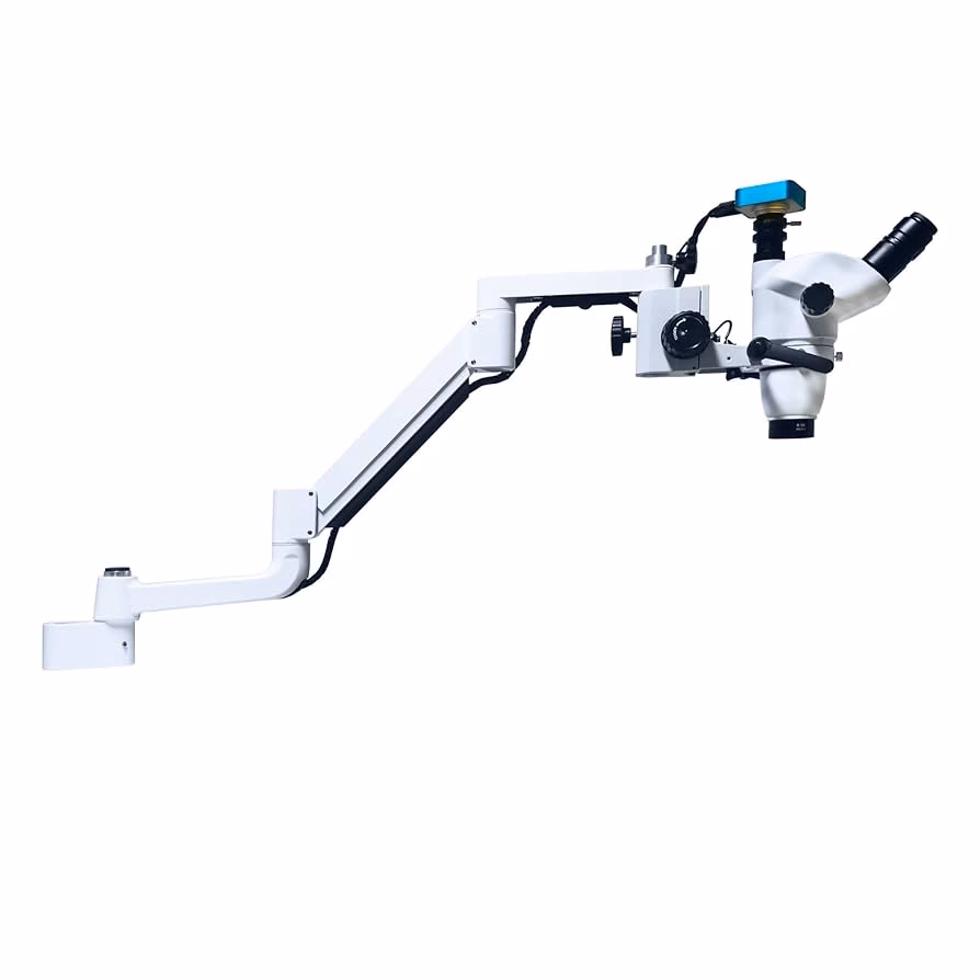 What are the different types of surgical operating microscopes?