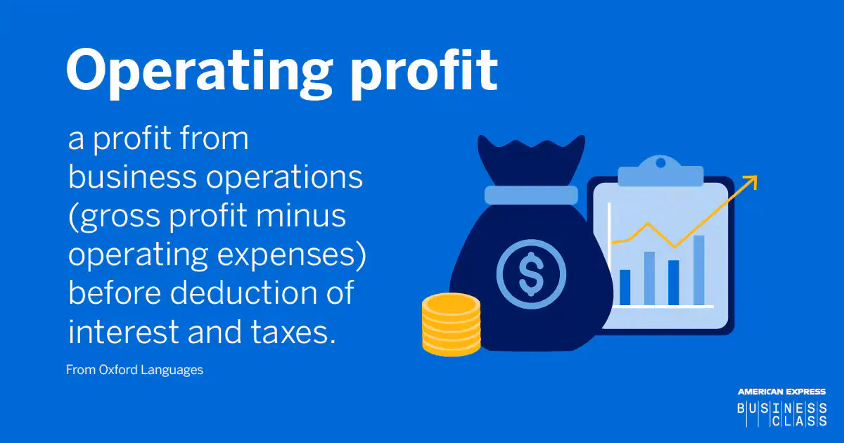 What is the difference between operating expenses and operating profit?