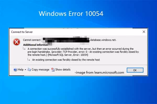 What does ENQ error 10054 mean in SAP NetWeaver?