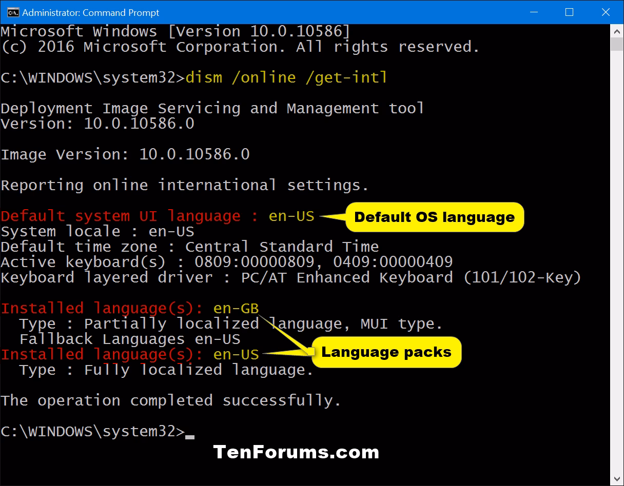 How to change language in Windows 10 & 11?