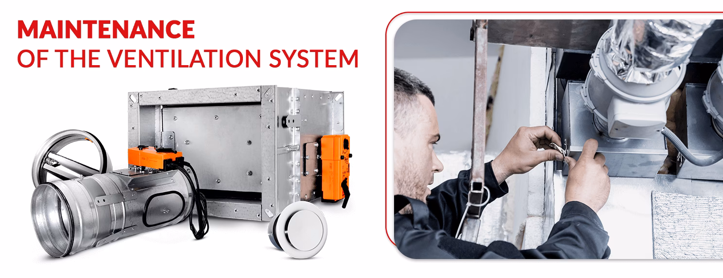 Why is it important to maintain a clean and functional ventilation system?