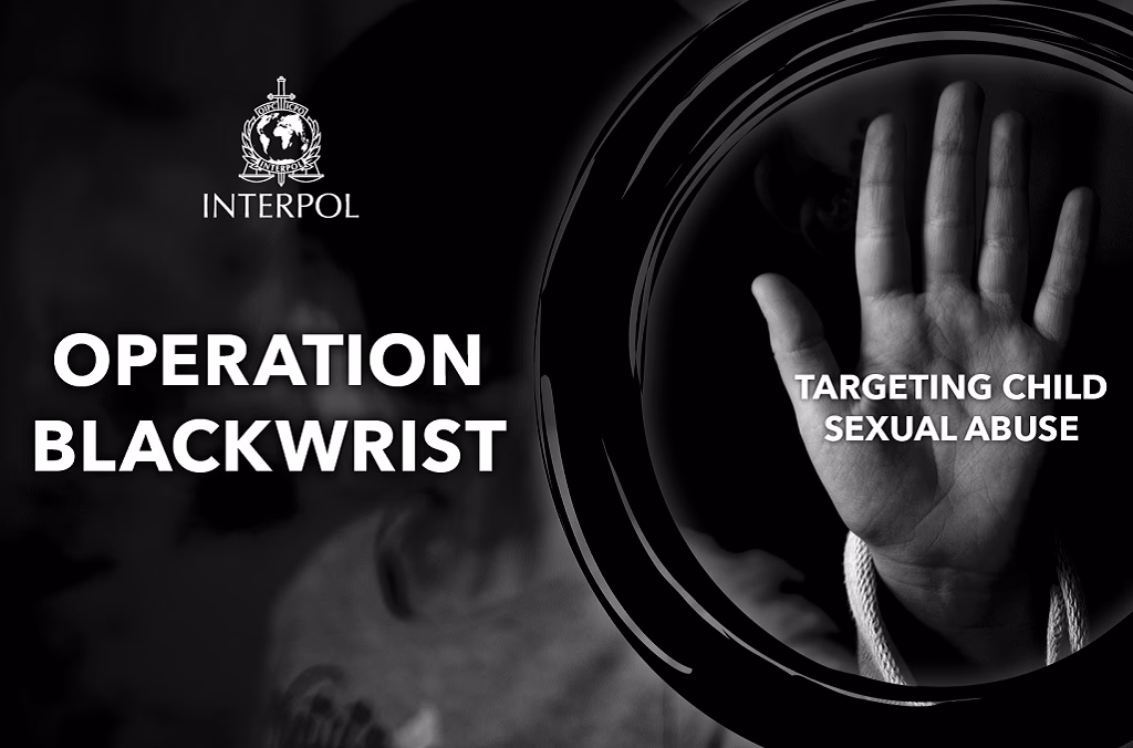 Why did Interpol launch blackwrist?