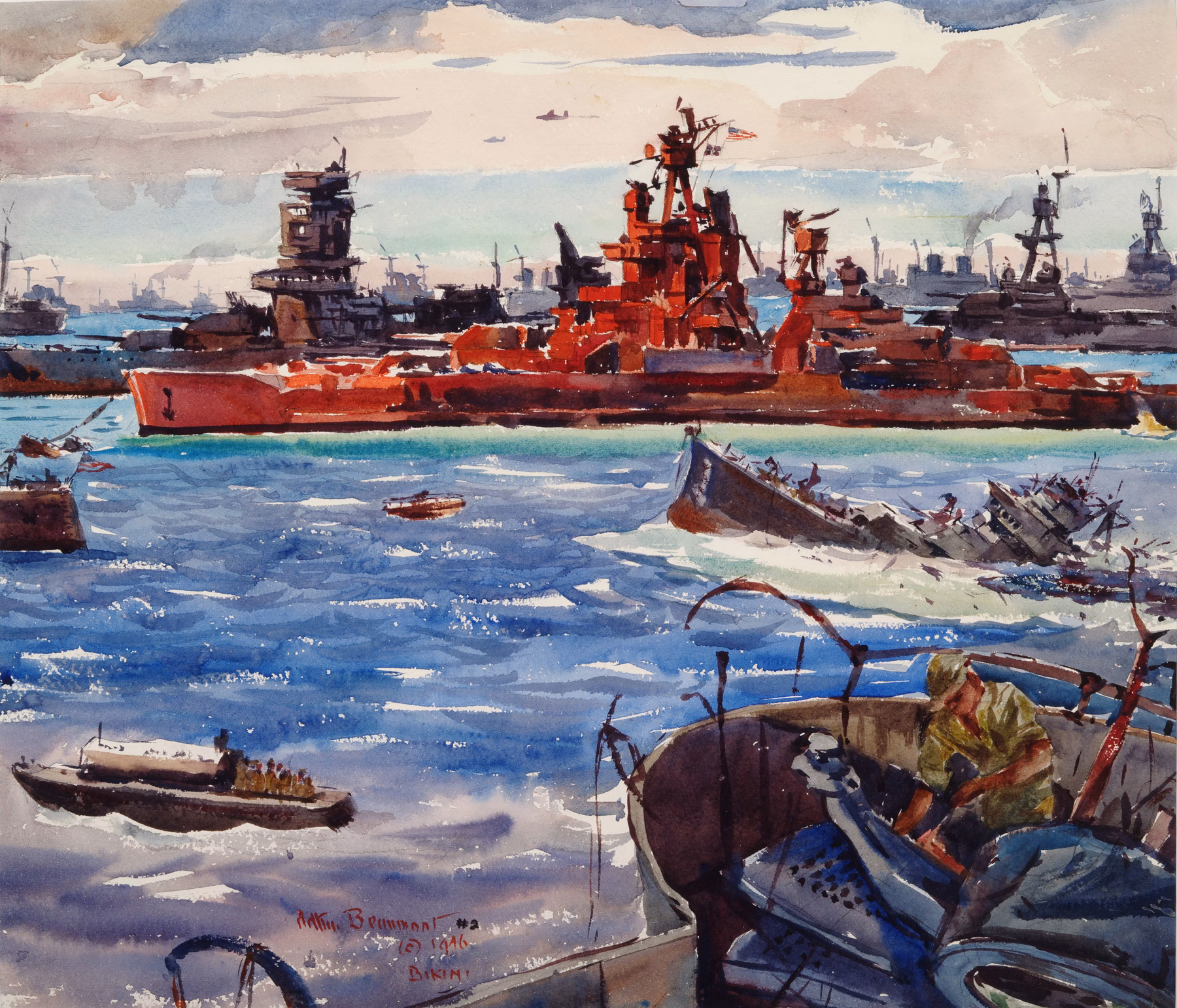 Which ships were used as test vessels during Operation Crossroads?