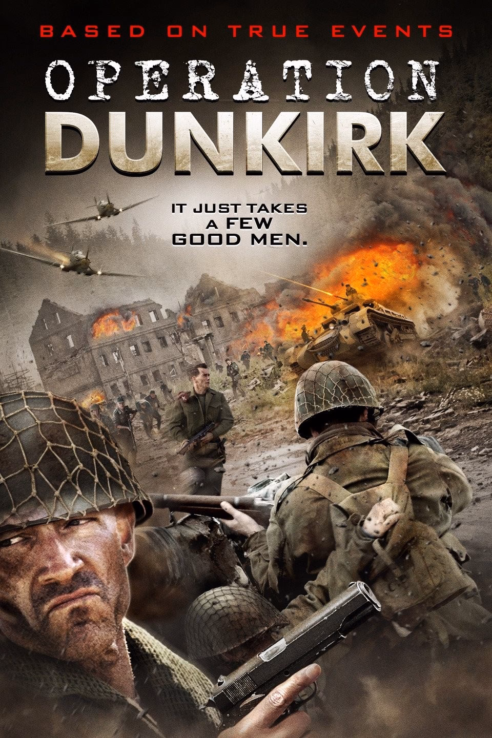 What is a scene from 'Dunkirk' by Christopher Nolan about?