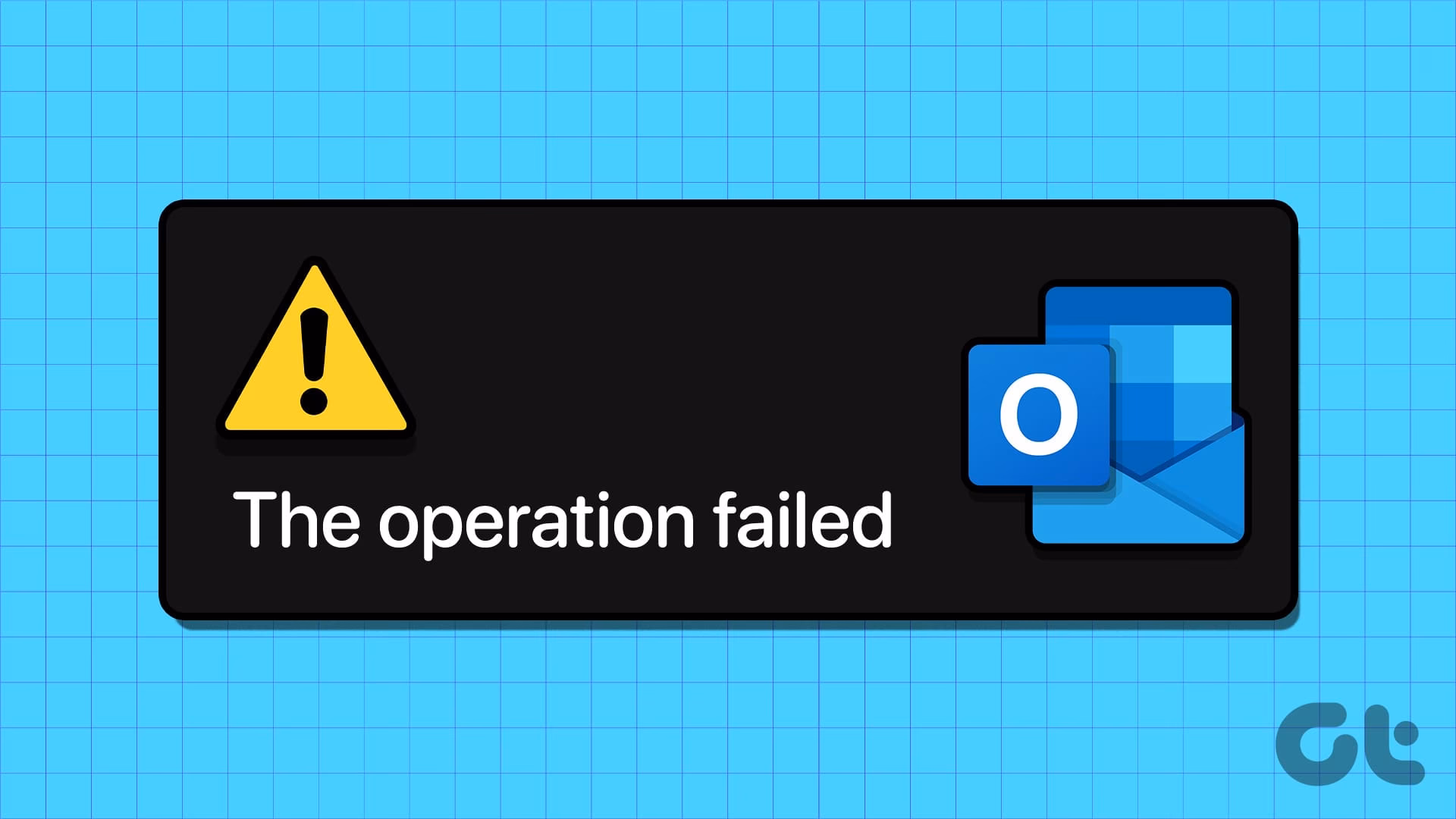 Why does outlook have a 'operation failed' attachment error?