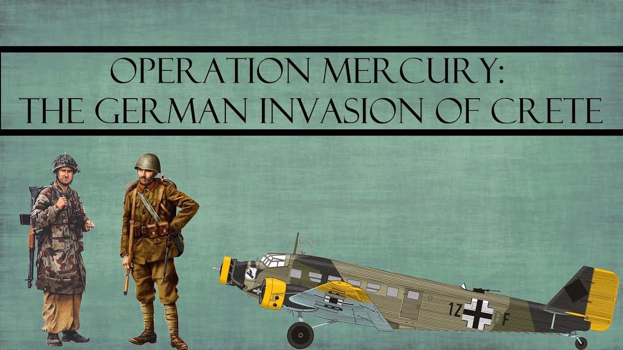 How long was Operation Mercury in Crete?