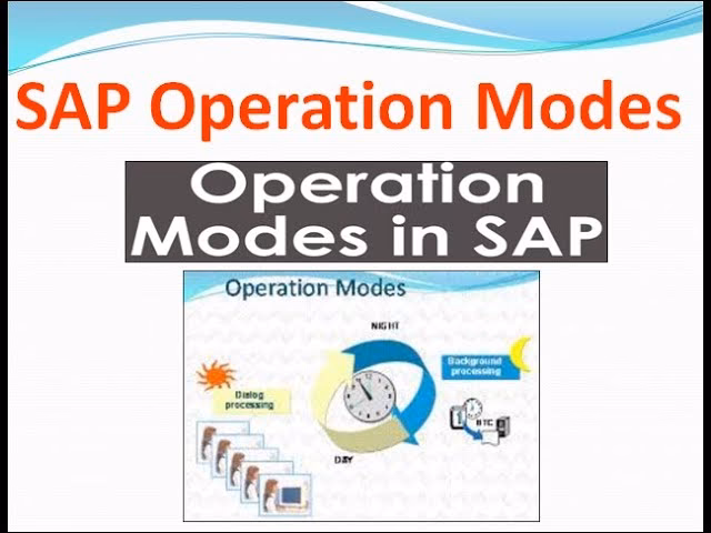 How do I use operation modes?