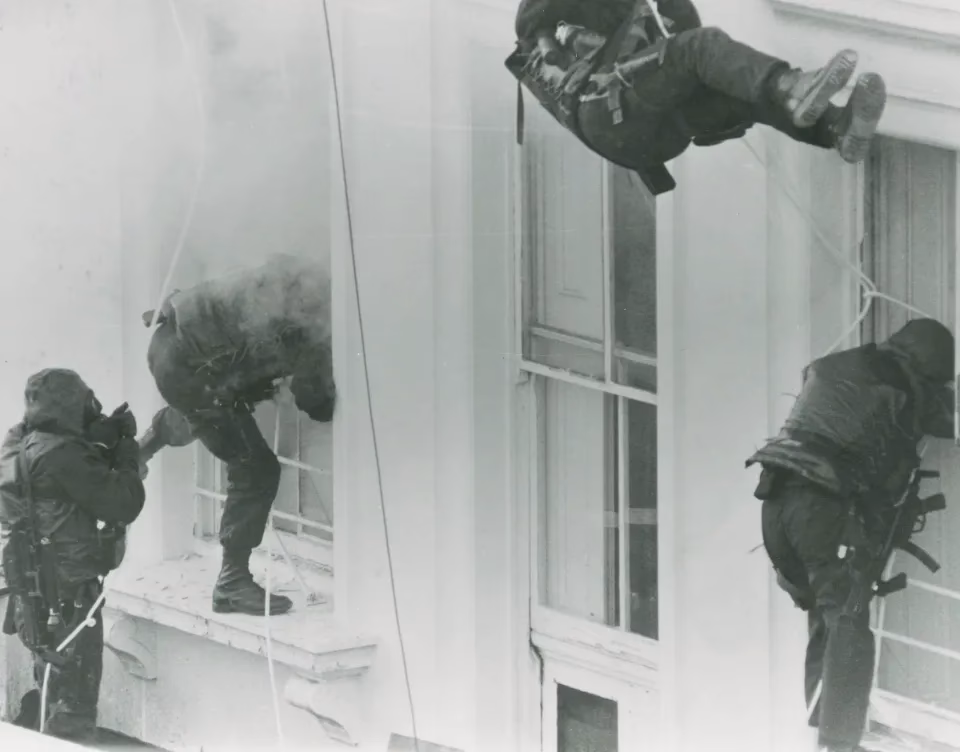 What happened to the SAS during Operation Nimrod?