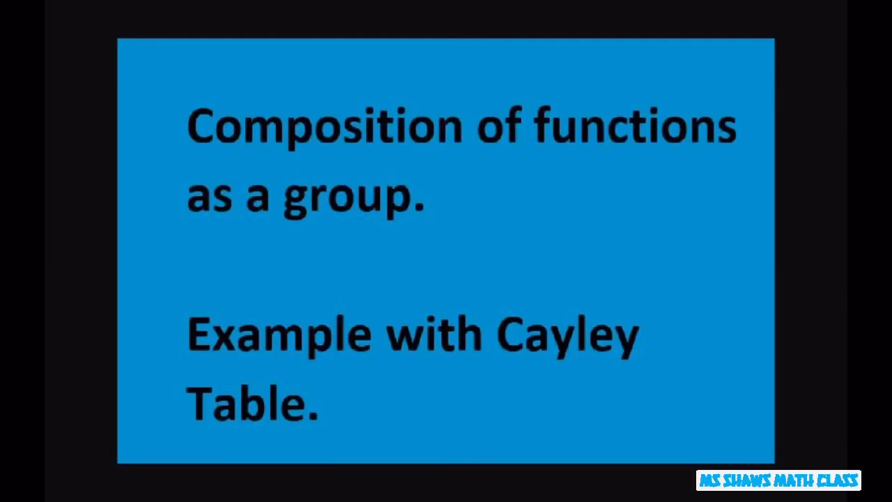 Is X a group under composition?