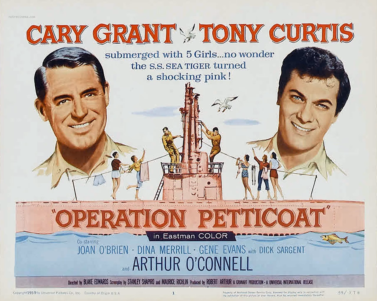 Why did Jeff Chandler turn down Cary Grant?