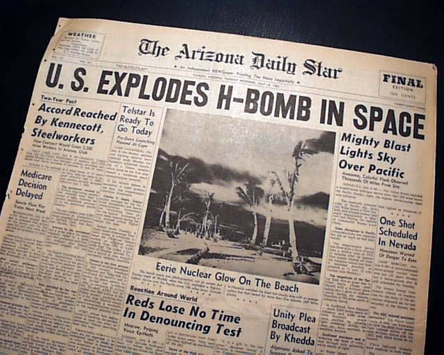 Was Starfish Prime a high-altitude test in Operation Fishbowl?