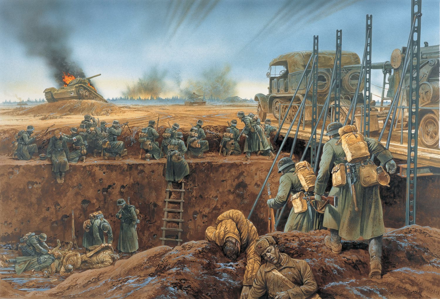 Why did Hitler start Operation Typhoon?