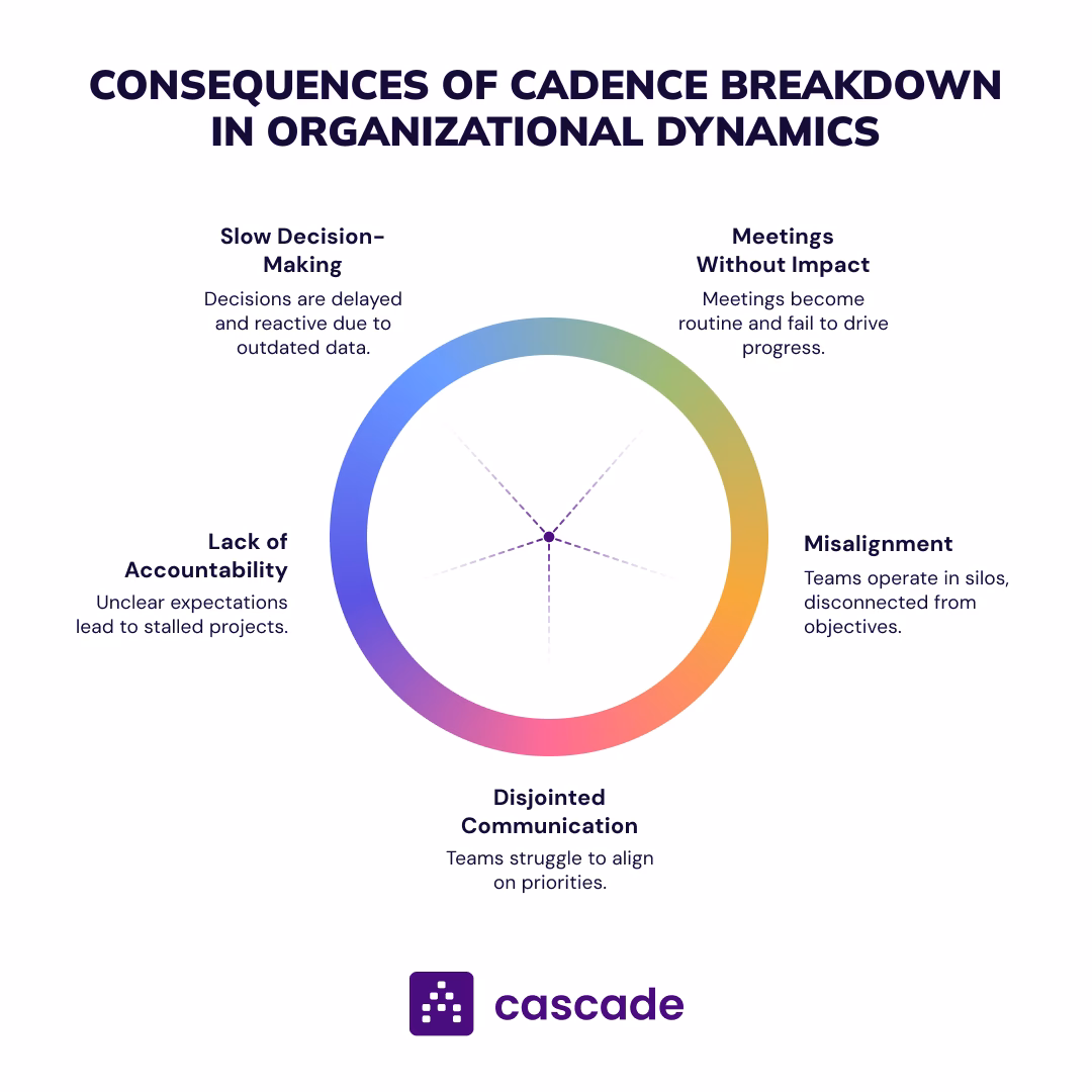 How many operating cadences should a company have?